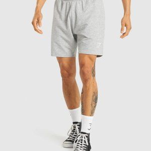 Gymshark Critical 7” Shorts - Light Grey Core Marl Men's Medium